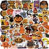 13-Piece Halloween Waterproof DIY Graffiti Stickers for Luggage and Computers