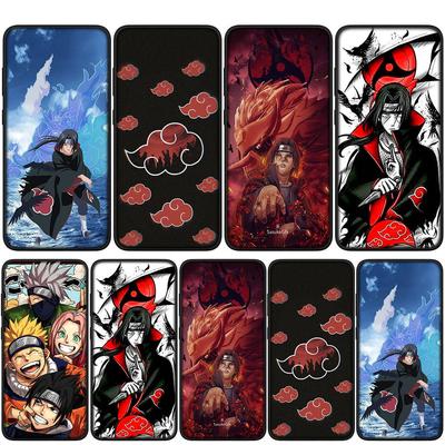 Для iPhone 16 15 Xiaomi Redmi Note 14 13 12 11 Pro Max X 16e Samsung Galaxy S25 S24 S23 Moto OPPO Huawei аниме Наруто Итачи Учиха Саске чехол для телефона