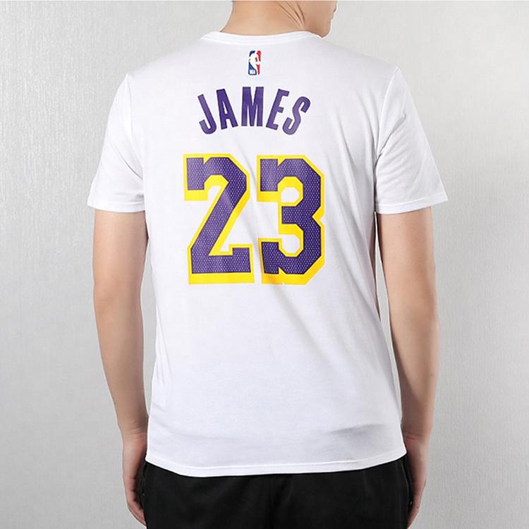 Nike NBA Lakers Limited Edition Леброн Джеймс Нет. Футболка 23 Asia Fit Мужские топы белые AR4888-109