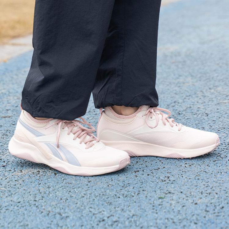 Reebok Hiit Tr Hlc Удобные Универсальные Спортивные Гибкие Низкие Тренировочные Кроссовки Унисекс кроссовки Вишнево-Розовый 100245207