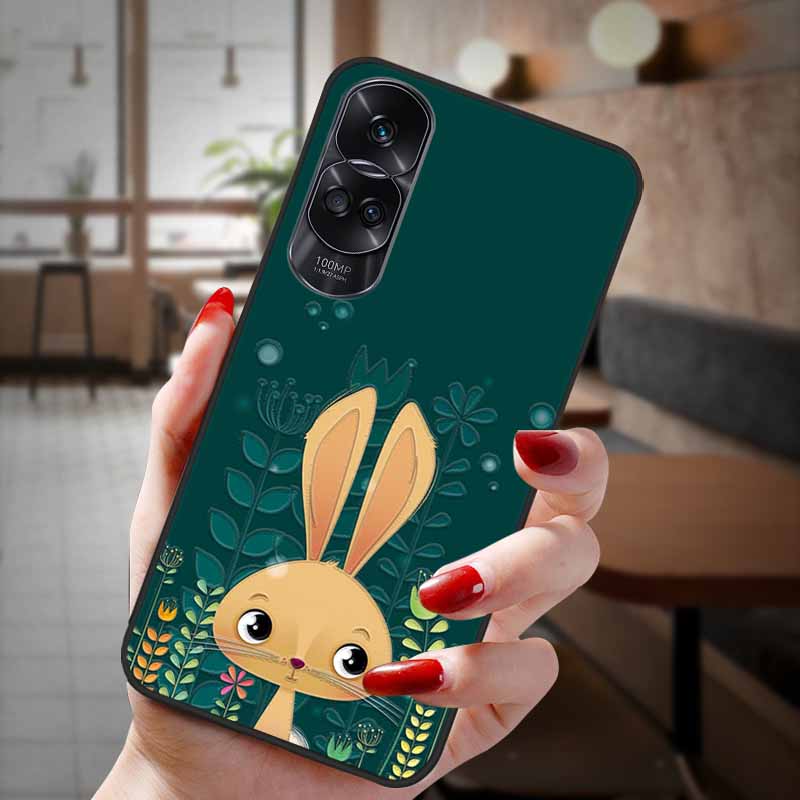 Чехол для Honor 90 Lite 5G 3D Цветочный Рельефный Тиснение Силиконовый Задний Чехол Для Honor 90 Чехол Honor90 Pro 90Pro 90Lite Мягкий Защитный