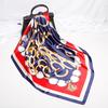 High-quality Luxurious Silk Scarves Headband Scarfs Neck Scarf For Women Chain Silk Scarf Women's Decorative Shawl