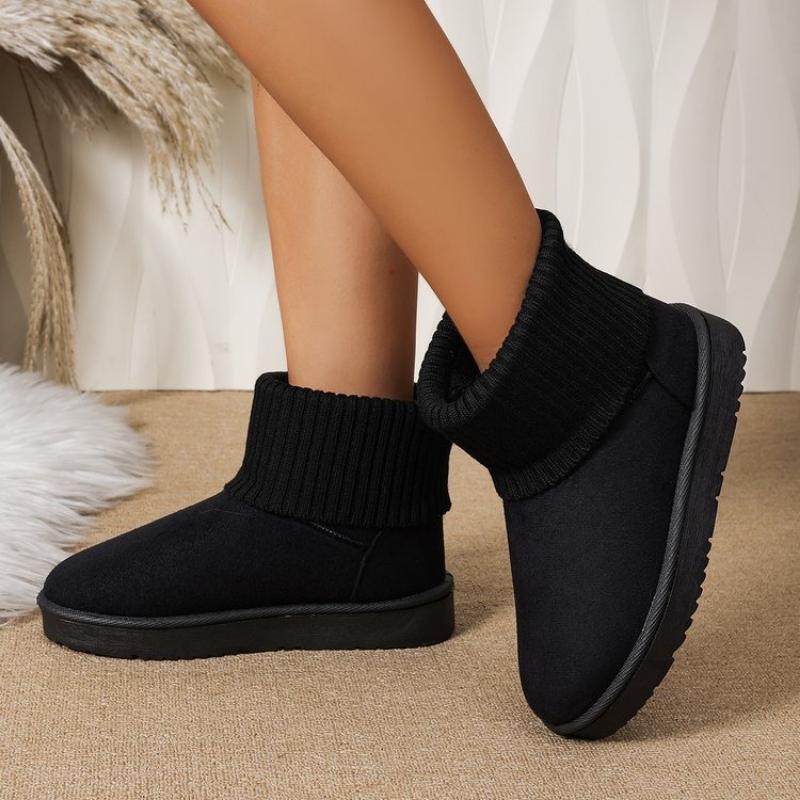 Fashion plus size women's snow boots new high cut thick soled women's cotton shoes women's boots