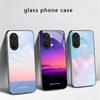 Темно-синяя морская вода Для OnePlus Ace 2 3 2V 5 Pro Nord CE 2T 2 3 Lite N20 N30 6 7T 8 8T 9 10 Pro 11R 12R 13R Стеклянный чехол для телефона