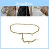 Elegant Gold Metal Chain Waist Chain For Women Fashionable With Skirts And Pants