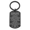 Wedding Husband Lover Gifts Anniversary Boyfriend Valentines Day Key Ring TO MY LOVE Keychain