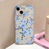 Soft TPU Matte Phone Case for iPhone 15 Pro Max 11 13 14 Plus 12 Mini 13promax 14promax 15promax Transparent Flower Fundas Cover