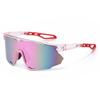 Outdoor Sunglasses Colorful Coated Half Frame Sunglasses Windproof And Sunscreen Cycling Glasses 9991