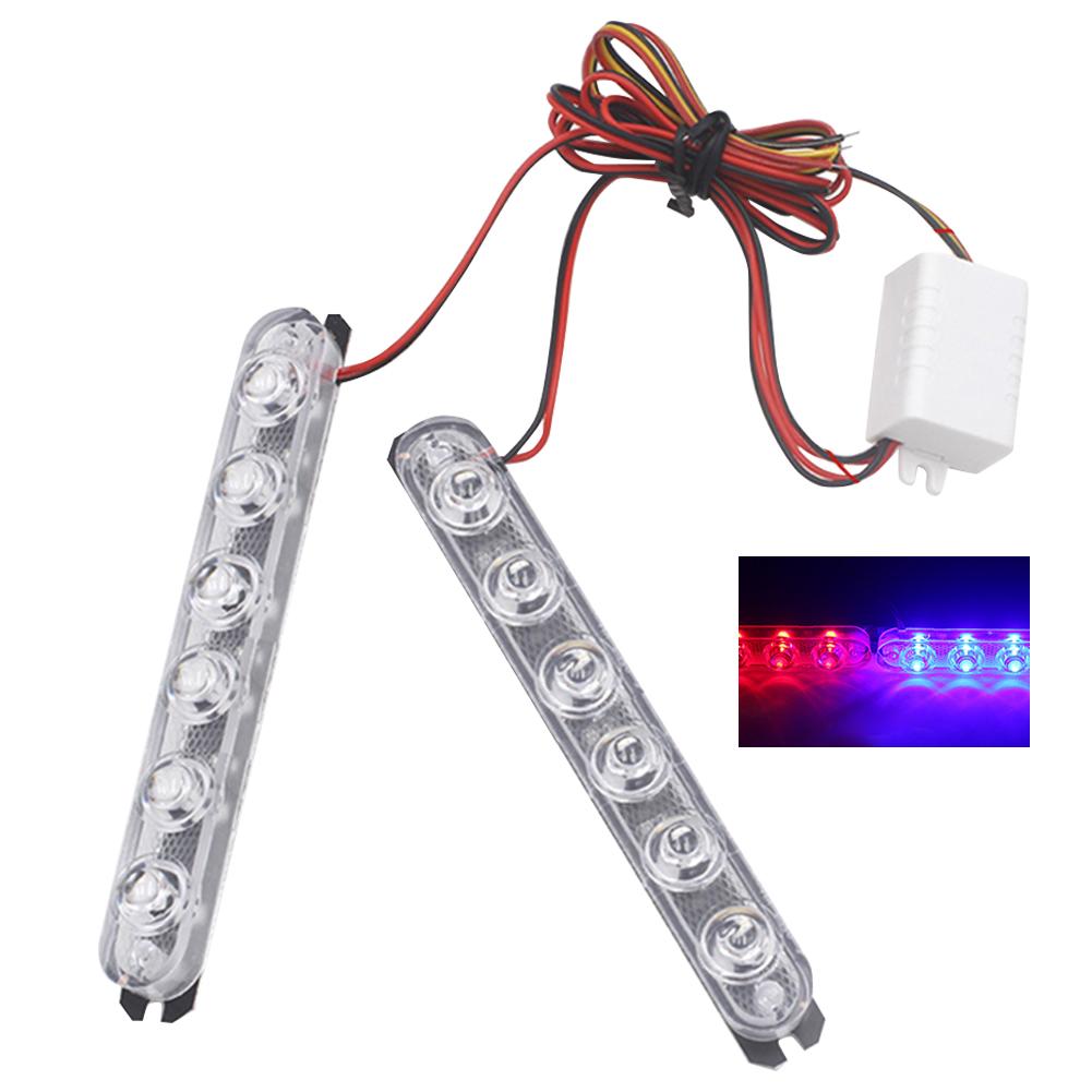 1 пара полицейских огней, светодиодные стробоскопы, мигающие автоматические вспышки, стробоскопы, аварийные предупреждающие огни, парковочные сигнальные огни