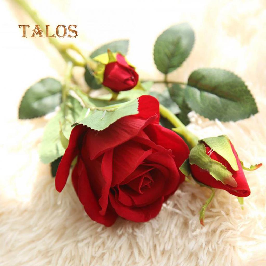1Pc Real Touch Artificial Rose Fake Flower Wedding Bouquet Party Home Decor Decoration