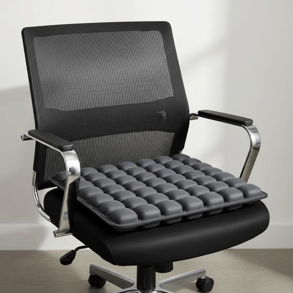 3D Inflatable Cushion Square Ergonomic Chair Cushion Air Cell Seat Cushion For Long Sitting