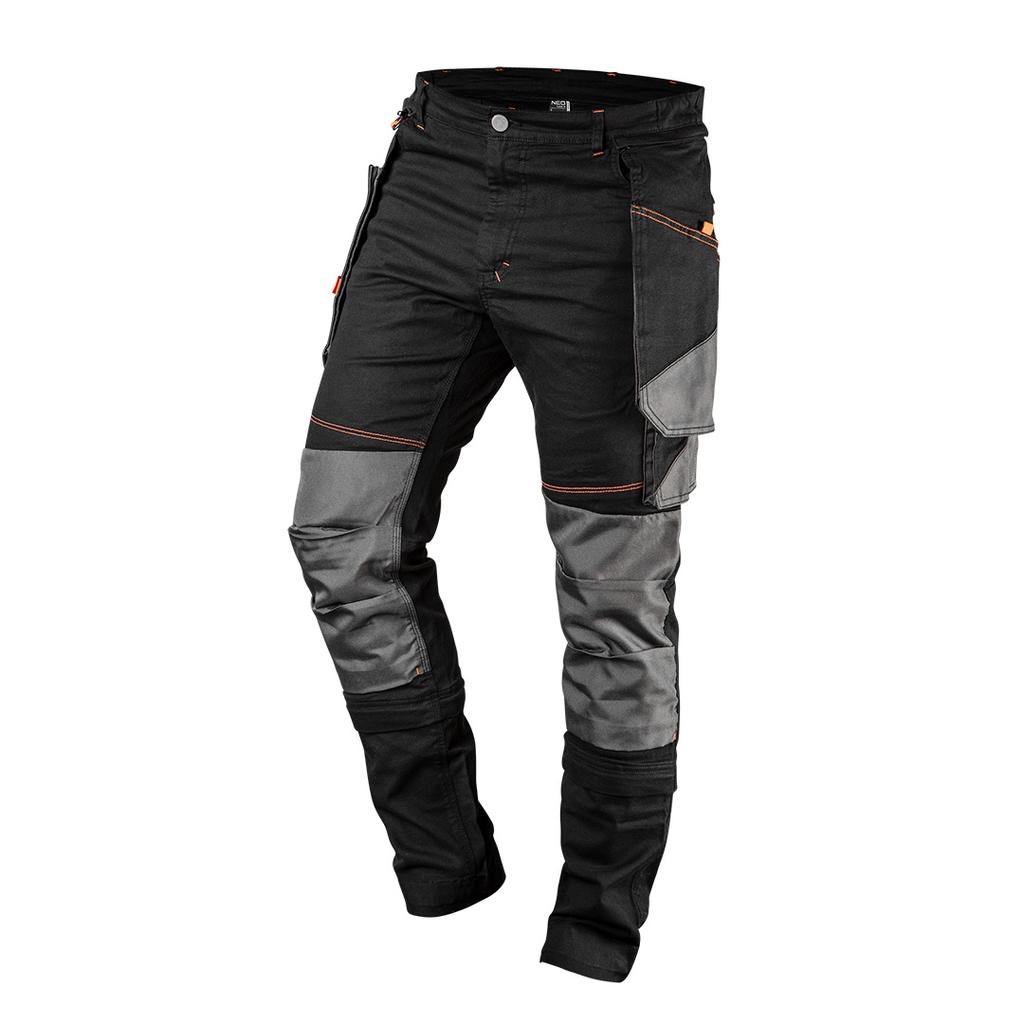 HD Slim Work Trousers, Detachable Pockets, Size XS