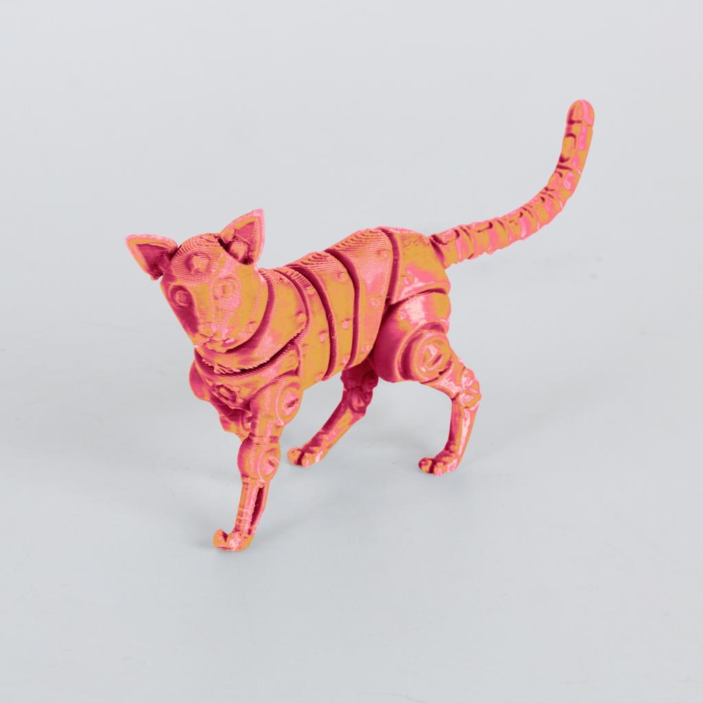 Механические игрушки-животные, напечатанные на 3D-принтере, украшения для дома, модельные игрушки