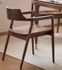 Nordic Solid Wood Dining Chair,home Backrests,simple Armchairs, Retro Negotiation Desk, Chair, Conference Rooms, Office Chair