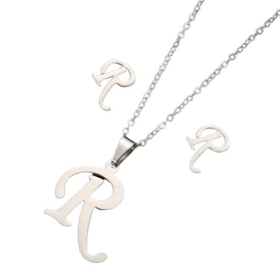 Полезные ожерелья из 26 букв, яркие цвета, гальваническая нержавеющая сталь, привлекательная