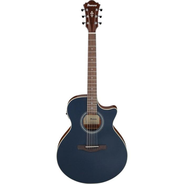 Ibanez AE100-DBF Acoustic-Electric Guitar (Dark Tide Blue Flat)