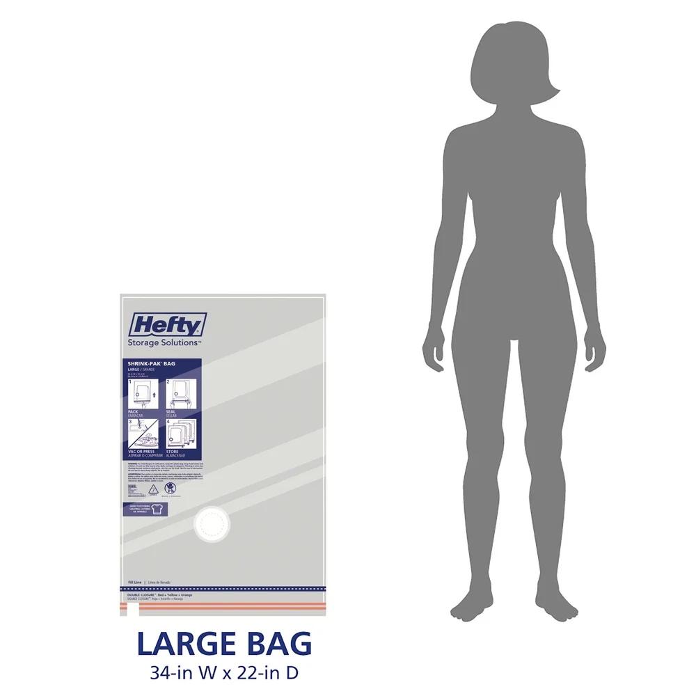 Большие вакуумные компрессионные пакеты с ручным насосом, органайзер для шкафа, портативные, многоразовые, водостойкие, с двойной застежкой, для взрослых и подростков