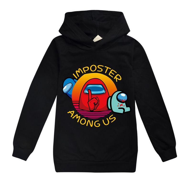 Among Impostor Us Game Kids Hoodie Boys Girls Hooded Sweatshirt Tops Jumper