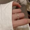 Корейское кольцо любви в стиле инстаграм высококачественный дизайн открытое кольцо на указательный палец кольцо
