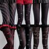 Spring and Autumn New Christmas Christmas Tree Reindeer Jacquard Vintage Base Pantyhose Cute and Sweet Stockings for Women