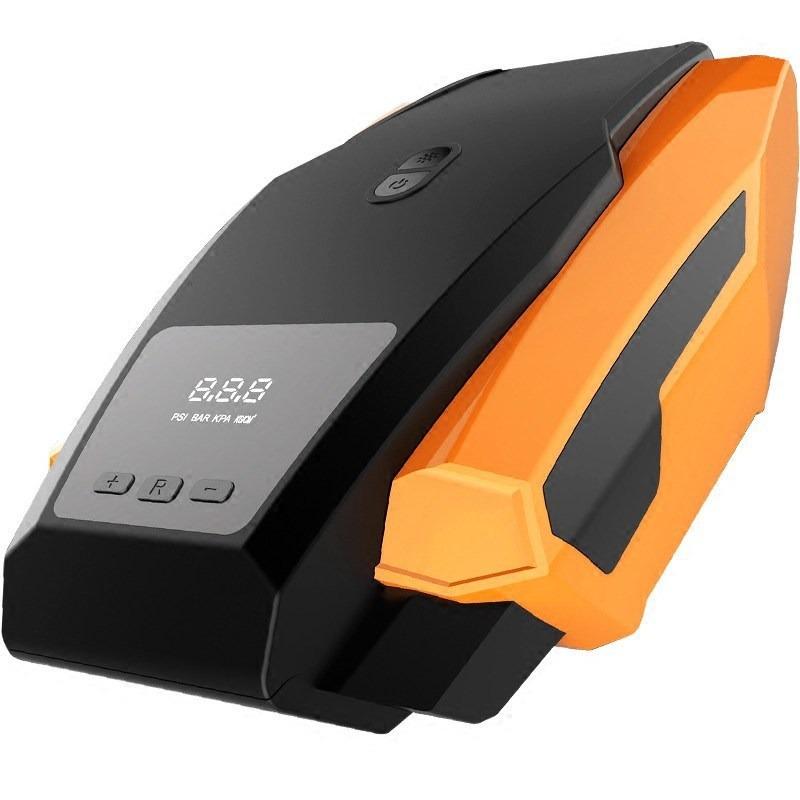 Electric Air Pump, 12V Air Compressor, Portable Compressor with LED Light Inflator Compressor Portable for Car Tires, Bicycle and Others