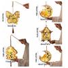 Cartoon Mid-Autumn Festival Lantern Wood Lantern DIY Material Package  Party Decoration