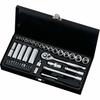 E-Value 40-Piece Socket Wrench Set, 6.35mm and 9.5mm Drives, ESR-2340M