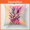 Tropical Fruit Painted Pineapple Pattern Pillowcase For Elegant Home Decor**