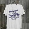 Хлопковая футболка Bud Ekins Triumph Motorcycles с коротким рукавом - Унисекс футболка