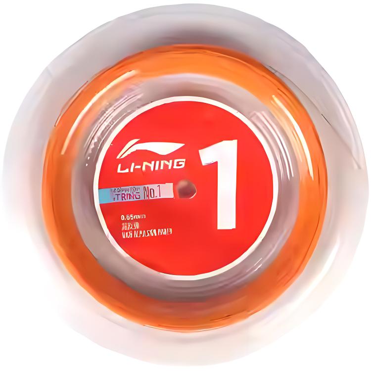 Li Ning Струны для бадминтонной ракетки Нейлоновые Унисекс 0.65MM AXJJ072