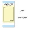 100 Sheets/pc Cartoon Memo Pad Sticky Note To Do List Check List Planner Notepad for Staff Students Stationery Journaling