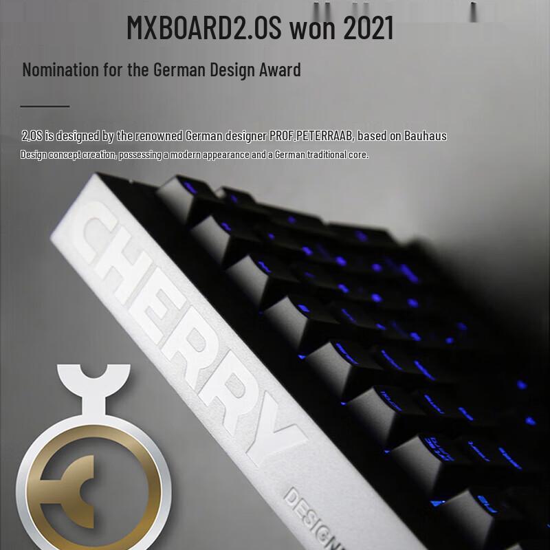 Cherry MX2.0S Wired Full-Size Mechanical Keyboard