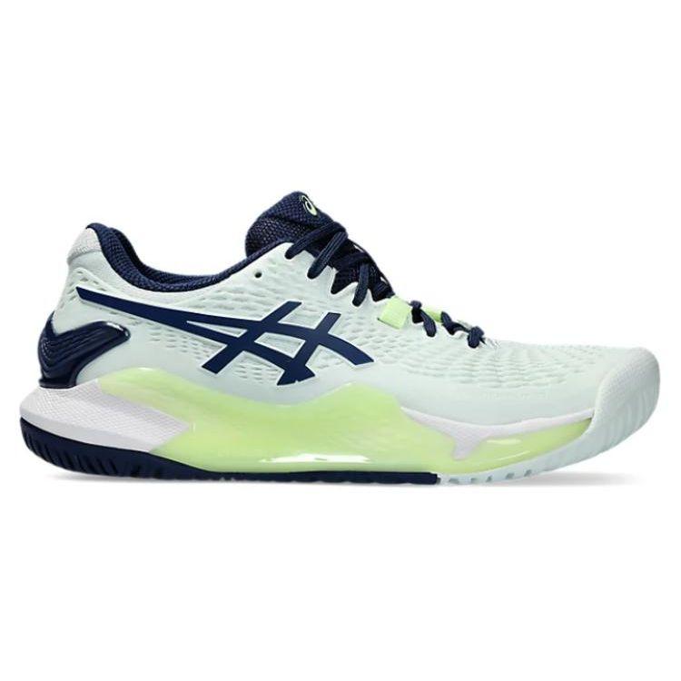 Asics Женские кроссовки Gel Resolution 9 Pale Mint Blue Expanse, зеленые 1042A208-301