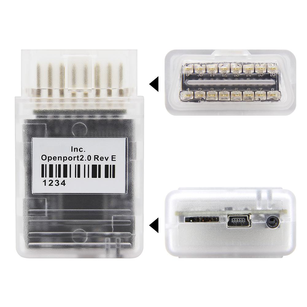 OpenPort 2.0 ECU FLASH Chip Tuning Tool, OBD/OBD2 Car Diagnostic Scanner for To-yota & Me-rce-des B-enz, Auto ECU Programmer