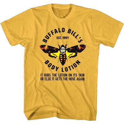 Футболки унисекс «Молчание ягнят» Buffalo Bill's Body Lotion 1991 Death Skull