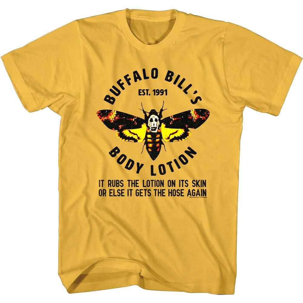 Футболки унисекс «Молчание ягнят» Buffalo Bill's Body Lotion 1991 Death Skull