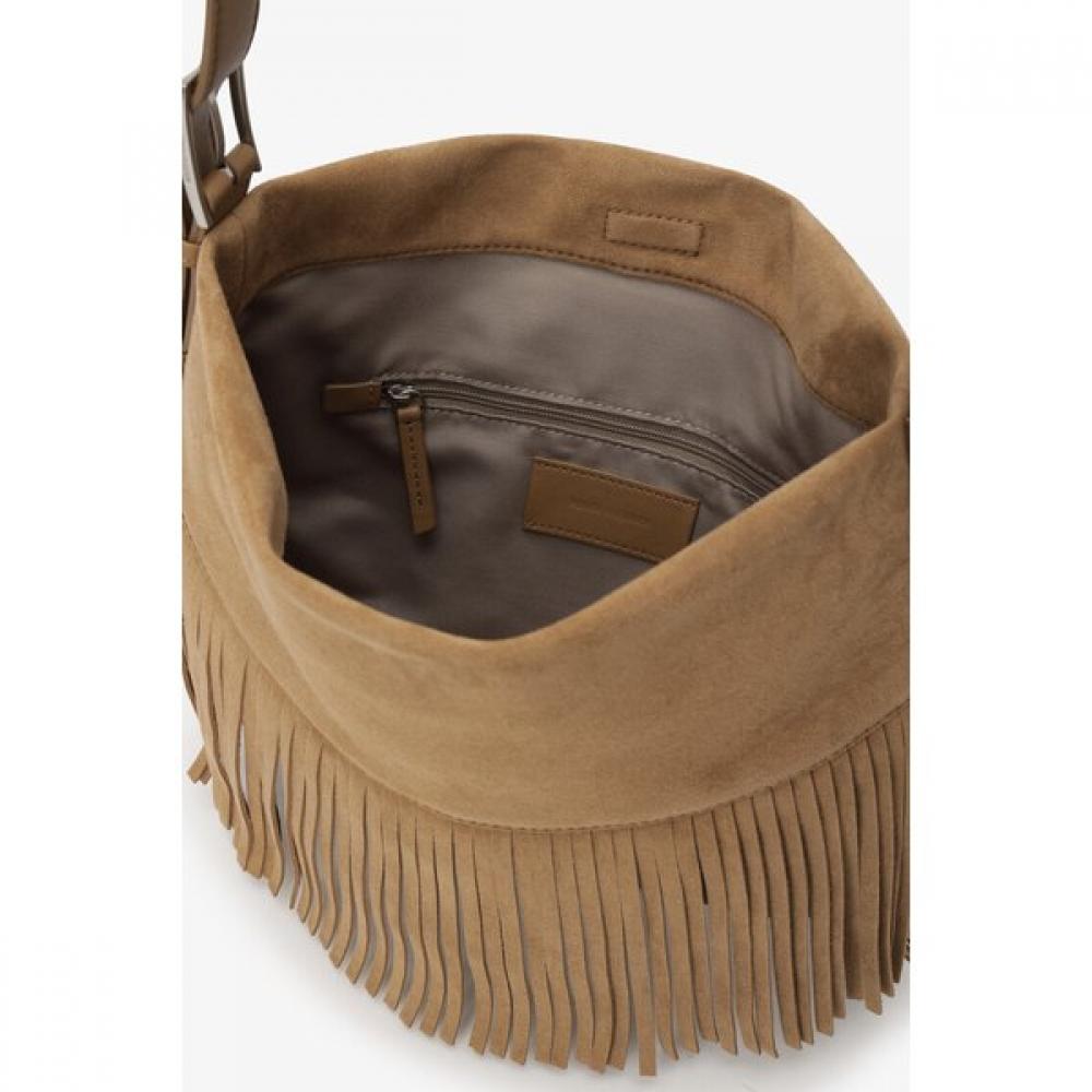 Rouge Lounge Fringe Shoulder Warm Gray Ra2g7abg364wny
