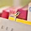 Alloy Student Gift Decoration Bird Cat Shaped Reading Assistant Bookmark Book Clip Pagination Mark