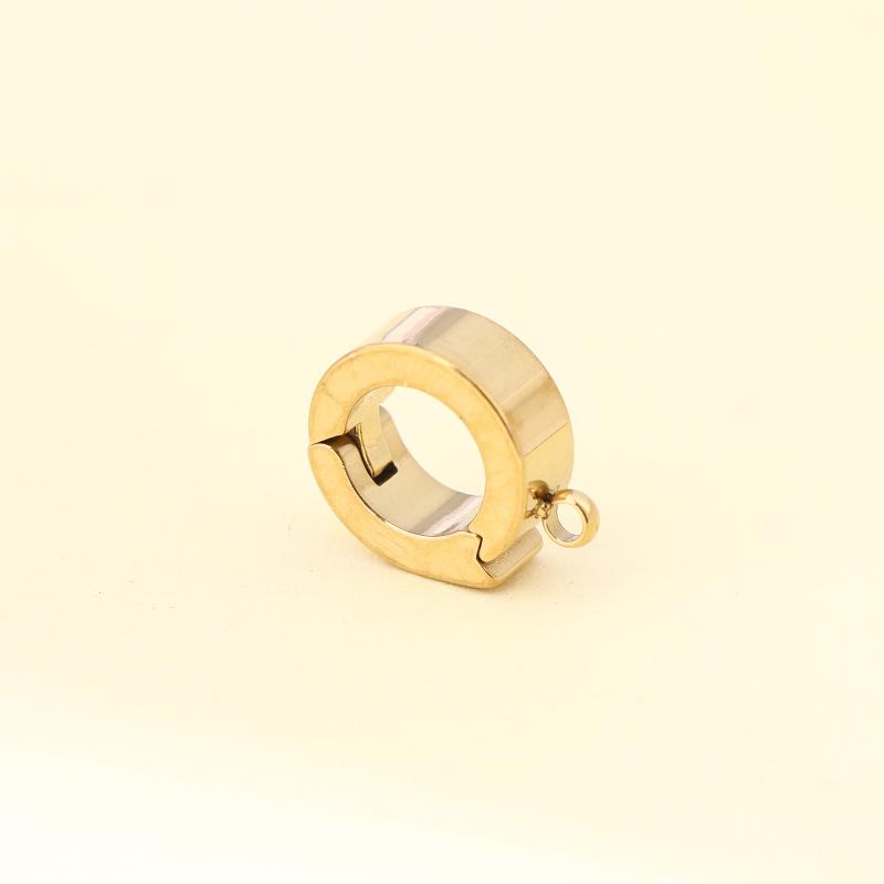 1 5 шт. Застежка из нержавеющей стали Круглая пряжка Набор для изготовления ювелирных изделий Прочный соединитель для DIY Ожерелья Браслета