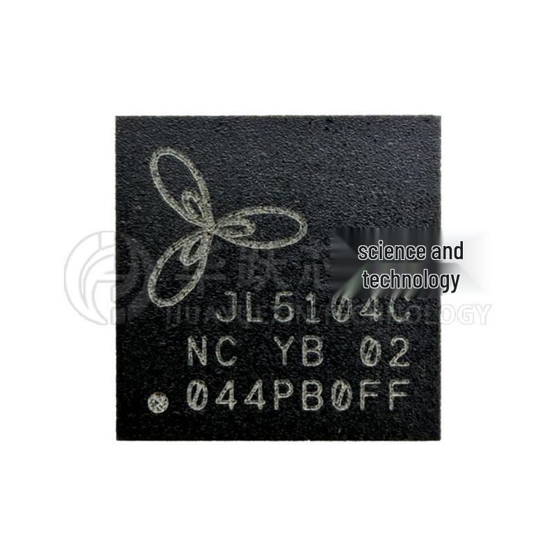 JL5104C-NC 3-портовый чип Ethernet-коммутатора QFN48 со встроенным PHY, 100 Мбит/с, Оригинальный JLSemi