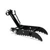 Excavator Hydraulic Thumb Clip Manganese Steel 3 Hole Excavator Auxiliary Clamp with L Shaped Bracket
