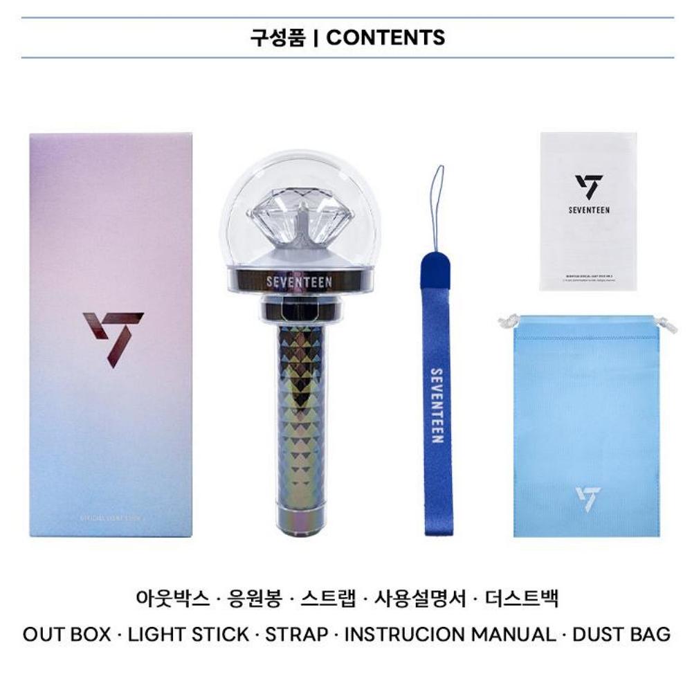 Seventeen Official Light Stick Ver 3 Cheering Stick KPOP IDOL GOODS