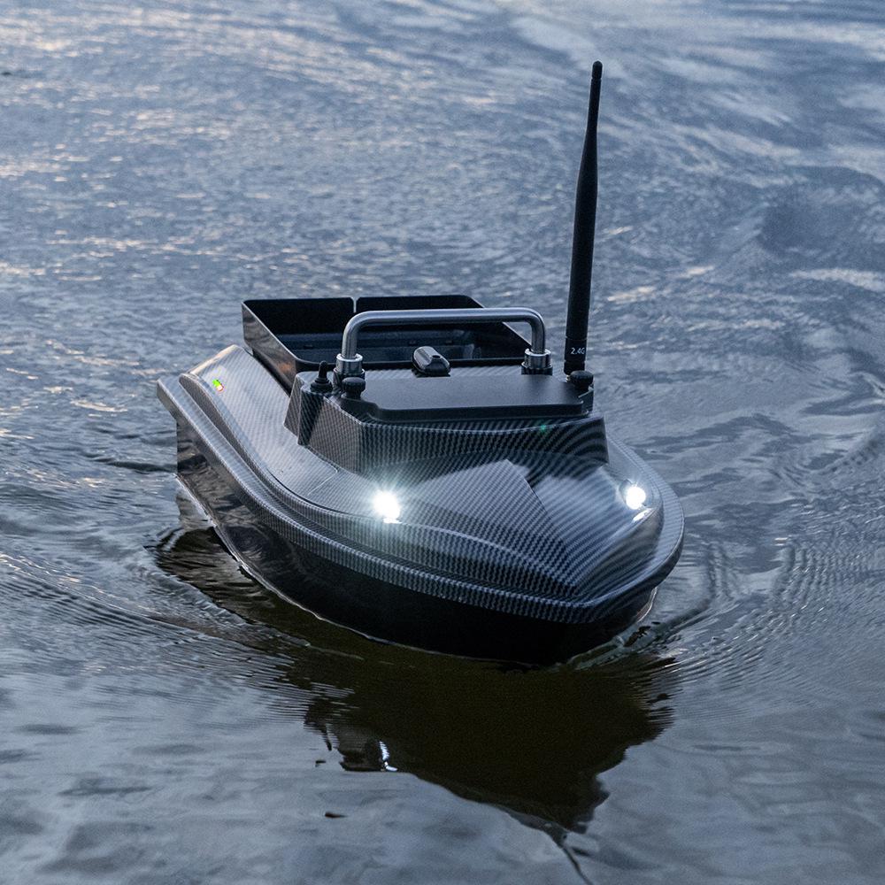 Shopee2025 Лодка-приманка с GPS и пультом дистанционного управления для серебряного и толстолобика, грузоподъемность 2 кг.