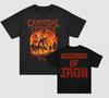 Футболка группы Cannibal Corpse Scourge Of Iron Черная Унисекс Полный Размер WA648 Унисекс Футболка