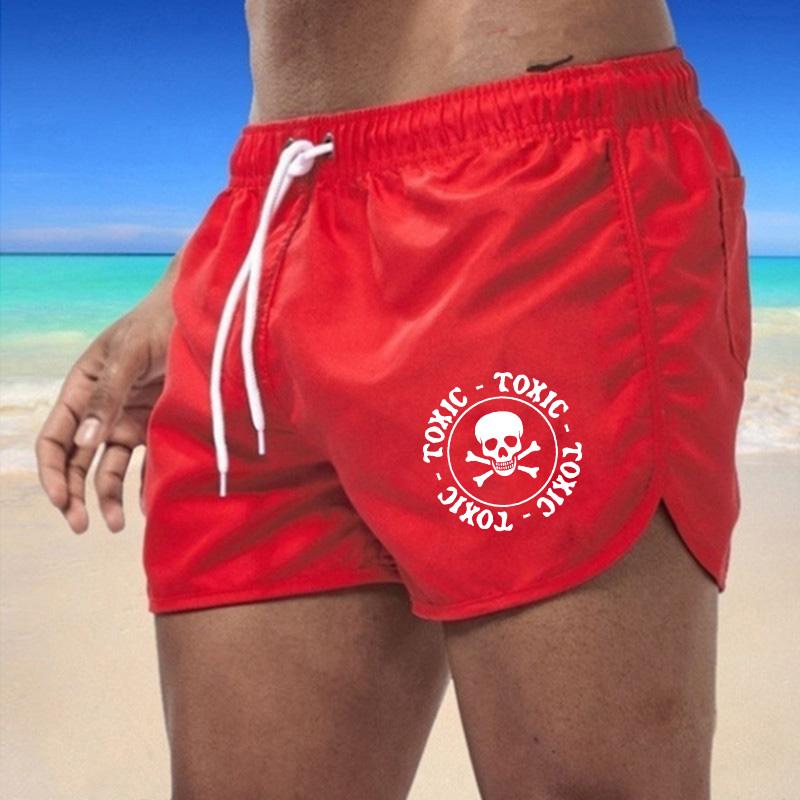 BBK-46 2025 Summer Men's Quick-Drying Swim Trunks Sports Pants Swimwear Beach Shorts Jogging Shorts
