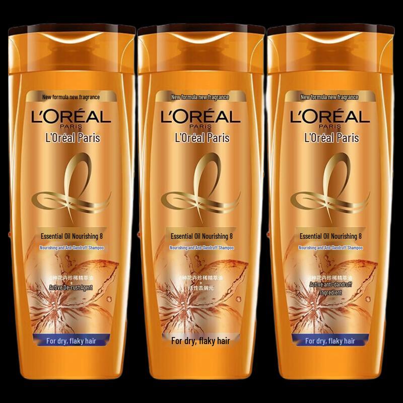 Шампунь против перхоти с эфирными маслами L'Oréal (3 x 200 мл)