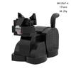 Pet Cat Building Blocks Set With Abs Material Creative Diy Toy For Kids