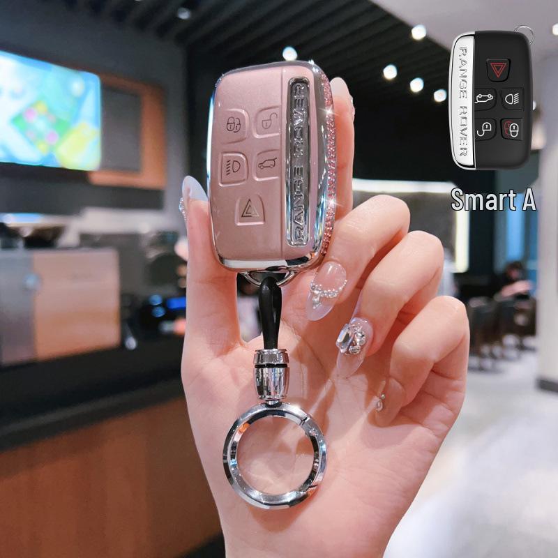 Чехол для ключа Land Rover: Подходит для 24 моделей - Range Rover, Evoque, Defender, Discovery Sport, Velar, Discovery 4/5