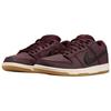 Nike Кроссовки унисекс SB Dunk Low Pro Burgundy Crush Красный Черный-Мистический-Финиковый-Парусный-Жевательная резинка-Светло-коричневый-Безопасный оранжевый IO2304-600