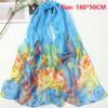 Shawl Clothing Accessories Silk Scarf Beach Shawl Summer Beach Sarong Scarf Ladies Chiffon Scarf